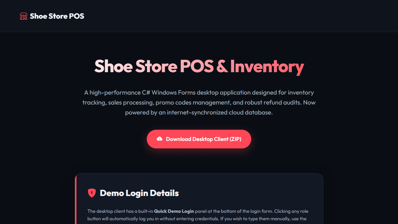 Store Inventory POS